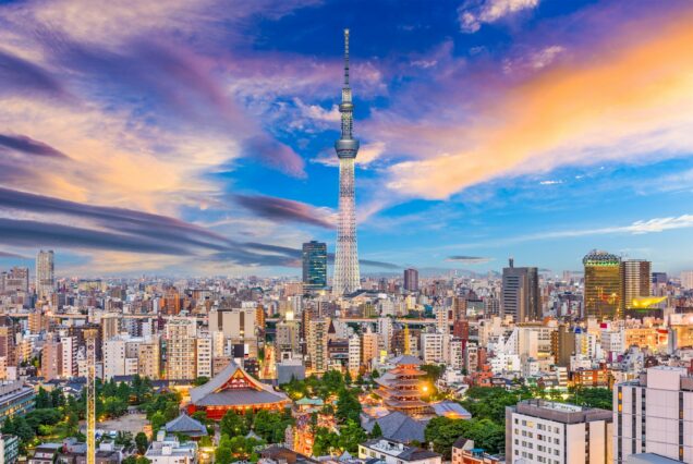 Tokyo, Japan Skyline